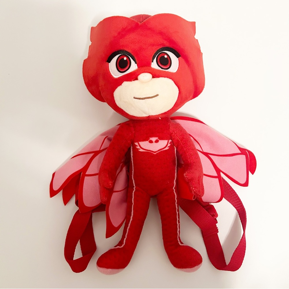 Pj Mask Owlette backpack plush